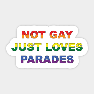 Love Parades Sticker